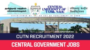 Read more about the article CUTN Recruitment 2022 Apply 10 Guest Faculty Vacancies