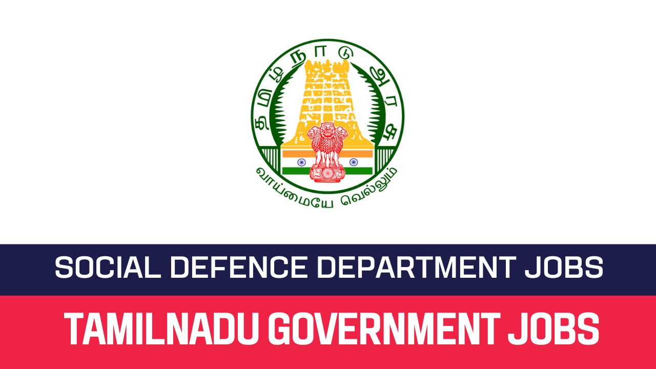 Social Defence Department Recruitment 2022 Apply Programme Officer Vacancies