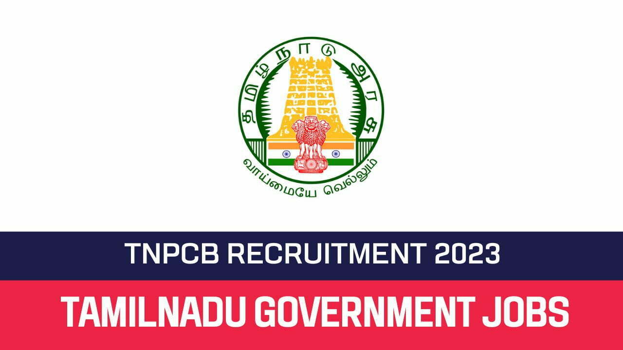 TNPCB Recruitment 2022 Apply Consultant Vacancies