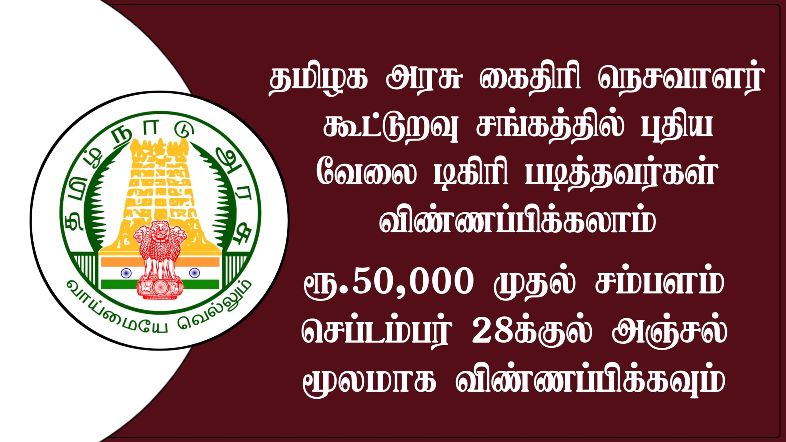 Read more about the article TN Co-optex Recruitment 2022 Apply For Marketing Manager Vacancies