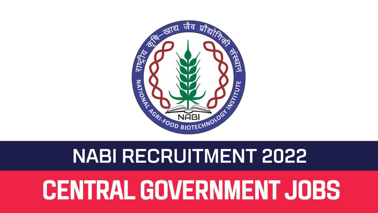 NABI Recruitment 2022