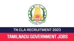 Read more about the article TN CLA Recruitment 2022 Apply For Law Associate Vacancies