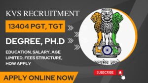 Read more about the article Kendriya Vidyalaya Recruitment 2022 | Apply 13,404 PGT, TGT Vacancy