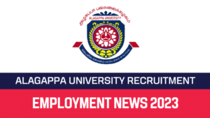 Read more about the article Alagappa University Recruitment 2023 07 Project Fellow Vacancy