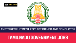 Read more about the article TNSTC Recruitment 2023 807 Driver and Conductor Vacancy