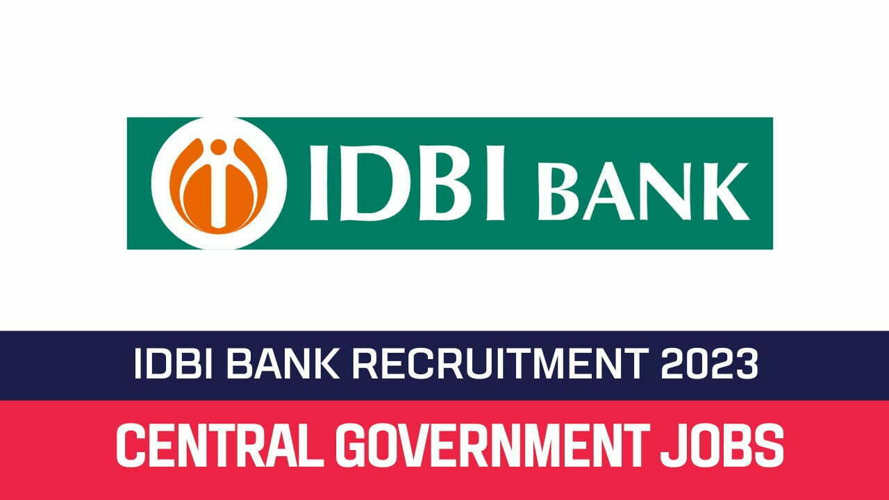 IDBI Bank Recruitment 2023 1036 Executive Posts