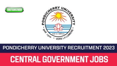 Pondicherry University Recruitment 2023 » Junior Research Fellow Posts