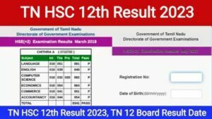 Read more about the article TN HSC Public Exam Result 2023