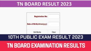 Read more about the article TN SSLC Public Exam Result 2023 @ Tenth & Eleventh Public Results Released