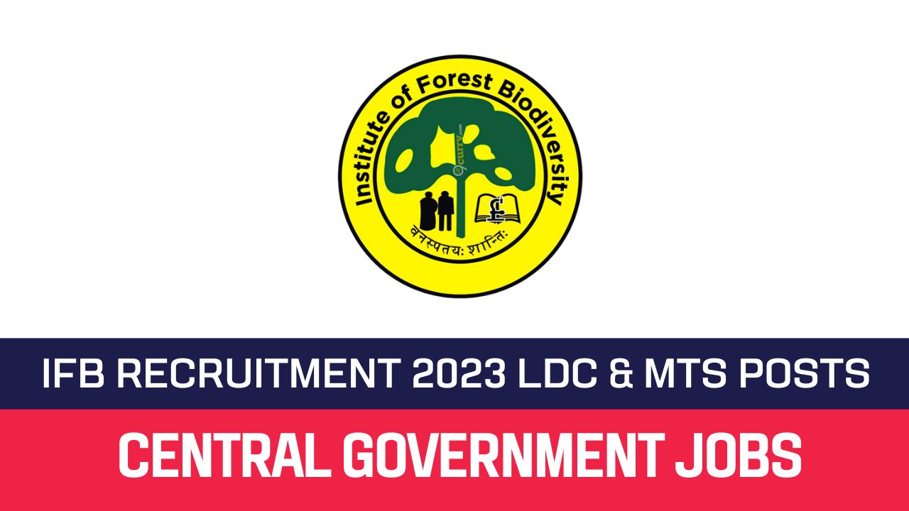 IFB Recruitment 2023 06 LDC & MTS Posts