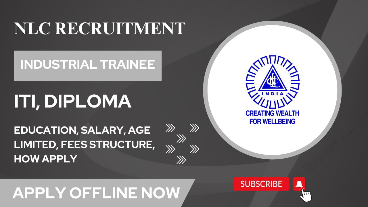 NLC Recruitment 2023 500 Industrial Trainee Posts Official Notification