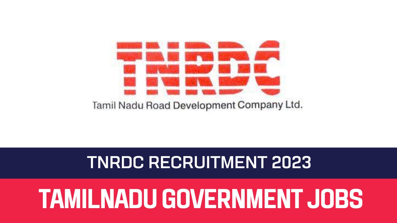 TNRDC Recruitment 2023 Senior Manager Posts