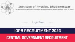 Read more about the article IOPB Recruitment 2023 12 LDC & Tradesman Posts