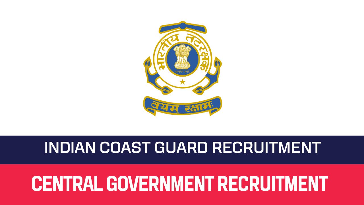 Indian Coast Guard Recruitment 2023 – 13 Store Keeper Posts  Apply Offline