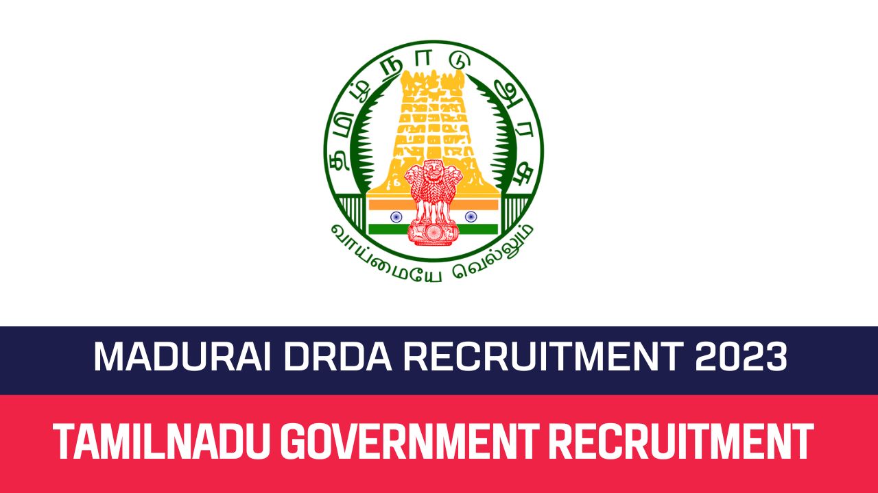 Madurai DRDA Recruitment 2023 06 ODF Cell & DPMU Posts