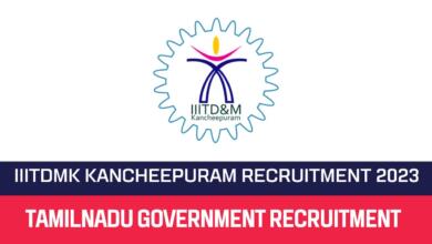 IIITDM Kancheepuram Recruitment 2023 Apply Junior Research Fellow Posts