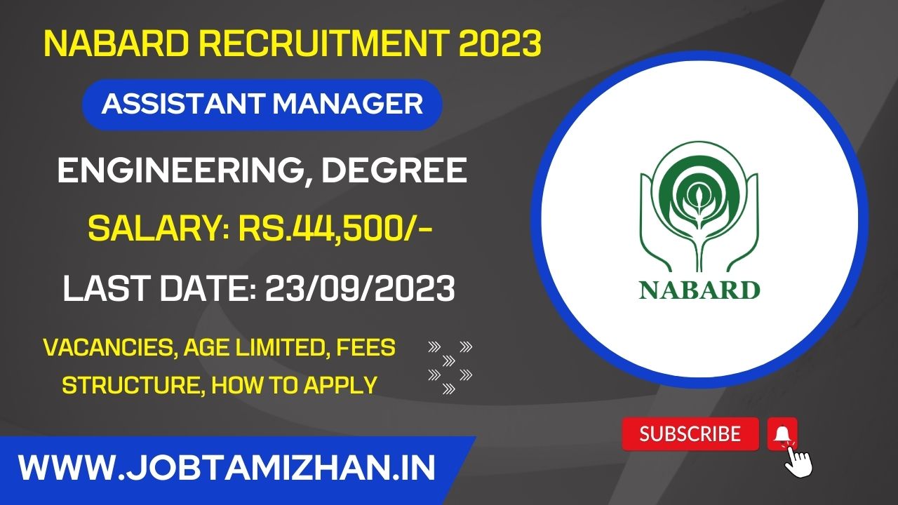 NABARD Recruitment 2023 Apply 150 Assistant Manager Posts