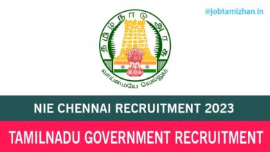 NIE Chennai Recruitment 2023 Apply 117 Project Technician Posts