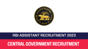 Read more about the article RBI Recruitment 2023 Apply 450 Assistant Posts