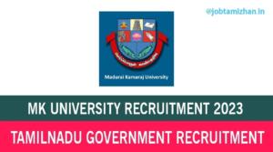 Read more about the article Madurai Kamaraj University Recruitment 2023 Junior Research Fellow