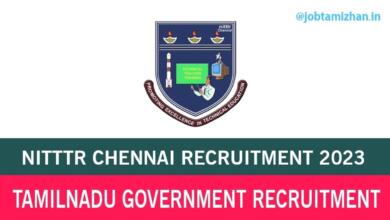 NITTTR Chennai Recruitment 2023 12 Group C Posts