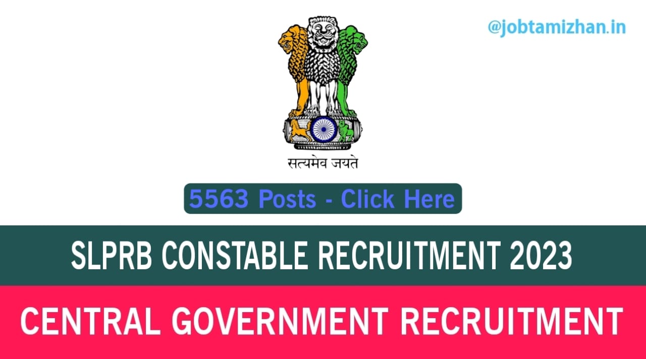 SLPRB Assam Recruitment 2023 5563 Constable Posts