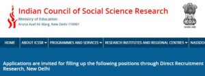 Read more about the article ICSSR Recruitment 2024 35 LDC Posts