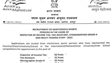 Income Tax Department Recruitment 2024 Tax Assistant Posts