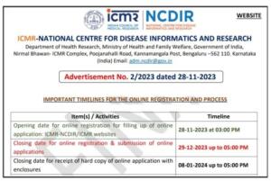 Read more about the article NCDIR Recruitment 2023 LDC & UDC Posts