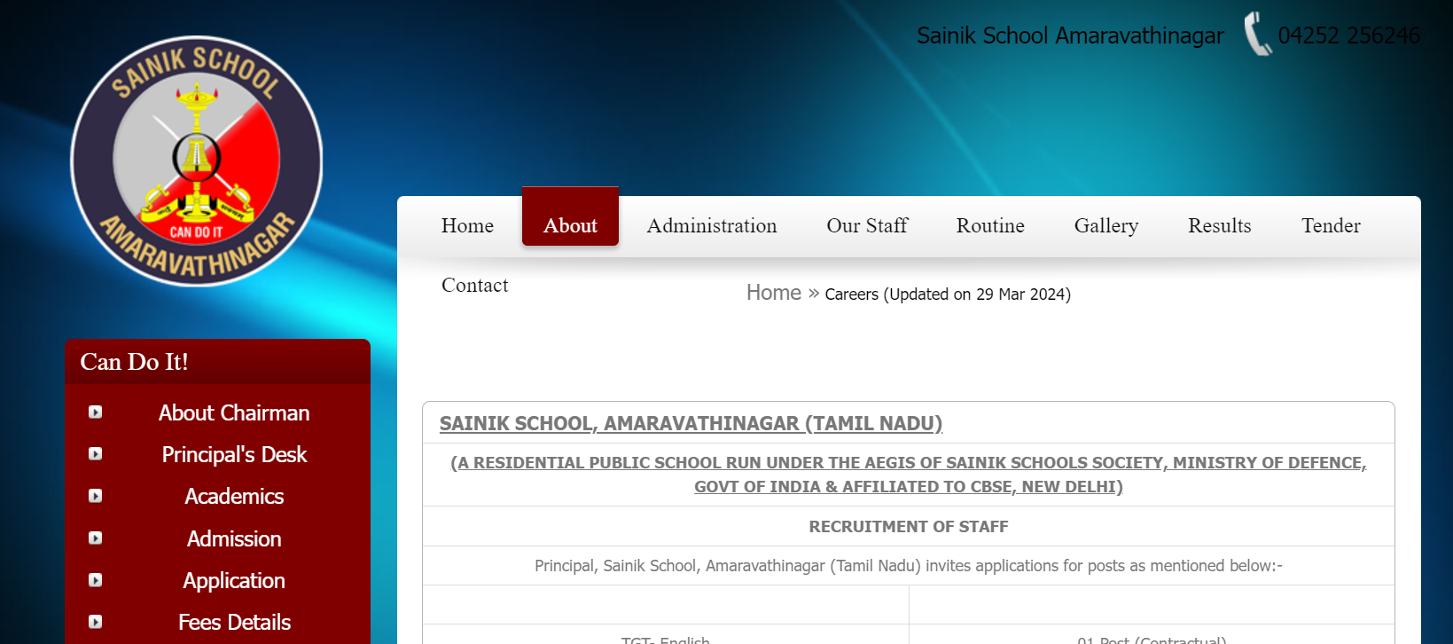 Sainik School Recruitment 2024: 10 LDC Posts, Apply Now!  
