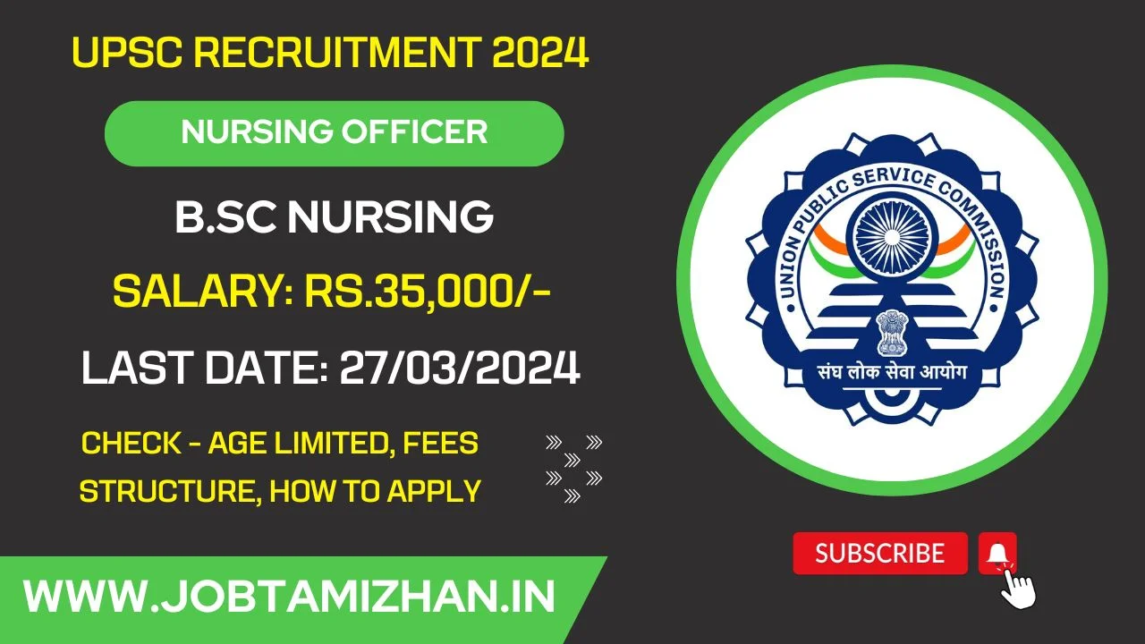 UPSC ESIC Notification 2024: announced for 1930 Nursing Officer Vacancies, Apply Online!