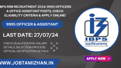 IBPS RRB Recruitment 2024 9995 Officers & Office Assistant Posts, Check Eligibility Criteria & Apply Online!
