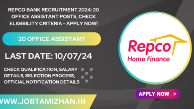 Repco Bank Recruitment 2024