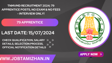 TNMVMD Recruitment 2024; 79 Apprentice Posts, No Exam & No Fees - Interview Only!