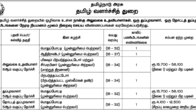 Tamil Valarchi Thurai Recruitment 2024: Apply For 06 Office Assistant Posts; Direct Interview Only!