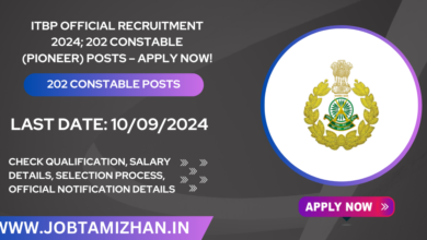 ITBP Official Recruitment 2024