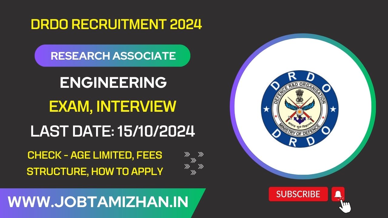 DRDO Recruitment 2024