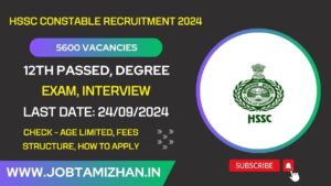 Read more about the article HSSC Constable Recruitment 2024: Registration Opens Today for 5,600 Vacancies, Apply Now!