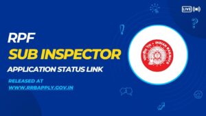 Read more about the article RPF Sub-Inspector Application Status 2024 Released for Various Regions: Direct Link and Steps to Check